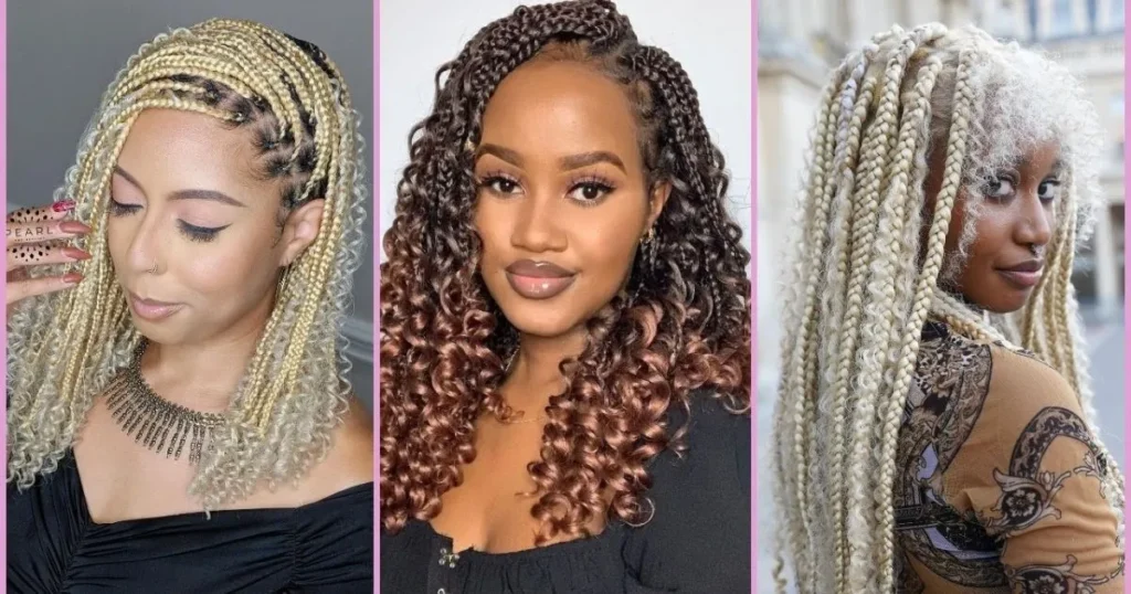 Bohemian Knotless Braids